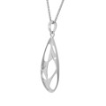 Ava Argent Collier avec pendentif ZH-7374