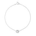 Gilda Or blanc 18C Bracelet AD-1028