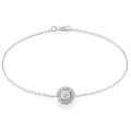 Gilda Or blanc 18C Bracelet AD-1029