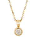 Rosalind Or Jaune 18C Collier avec pendentif KD-2031/1