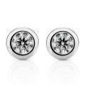 Alexandria Or blanc 18C Puce d'oreille OD-5331