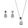 Myrela Argent Set: Necklace + Earrings SET-7486