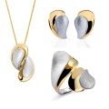 Ameliana Argent Set: Necklace + Earrings + Ring SET-7508