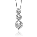 Lilly Argent Collier avec pendentif ZH-7038