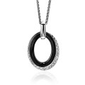 Alvia Argent Collier avec pendentif ZH-7067