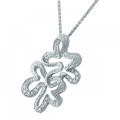 Malenia Argent Collier avec pendentif ZH-7077