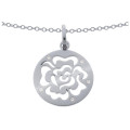 Fiore Argent Collier avec pendentif ZH-7079