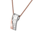 Lova Argent Collier avec pendentif ZH-7093