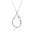 Islia Argent Collier avec pendentif ZH-7423