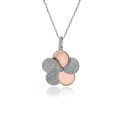 Fioni Argent Collier avec pendentif ZH-7452