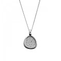 Layla Argent Collier avec pendentif ZH-7489