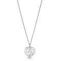 Euphoria Argent Collier avec pendentif ZH-7522