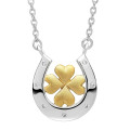 Signature Argent Collier avec pendentif ZK-7517