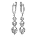 Lilly Argent Boucle d'oreille ZO-7038