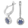 Erina Argent Boucle d'oreille ZO-7047