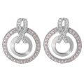 Azalea Argent Boucle d'oreille ZO-7095