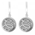 Serena Argent Boucle d'oreille ZO-7096