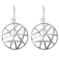 Amabella Argent Boucle d'oreille ZO-7098