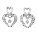 Loreta Argent Boucle d'oreille ZO-7126