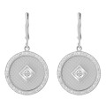 Huda Argent Boucle d'oreille ZO-7290