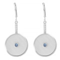 Genoa Argent Boucle d'oreille ZO-7291