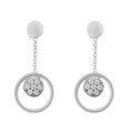 Alessia Argent Boucle d'oreille ZO-7382