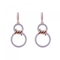 Aavia Argent Boucle d'oreille ZO-7422