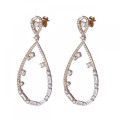 Islia Argent Boucle d'oreille ZO-7423/RG