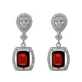 Enora Argent Boucle d'oreille ZO-7426/RU