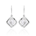 Aina Argent Boucle d'oreille ZO-7471