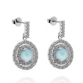 Rivera Argent Boucle d'oreille ZO-7481/BC