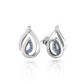 Dazzle Argent Puce d'oreille ZO-7518/B