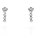 Bling Argent Boucle d'oreille ZO-7547