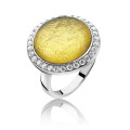 Argent Bague ZR-3901