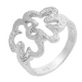 Argent Bague ZR-7077