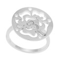 Argent Bague ZR-7079