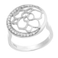 Argent Bague ZR-7089