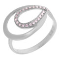 Argent Bague ZR-7092