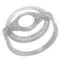 Argent Bague ZR-7095