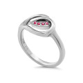 Dazzle Argent Bague ZR-7518/R