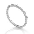 Signature Argent Bague ZR-7535