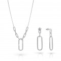 Essence Argent Set: Necklace + Earrings SET-7560