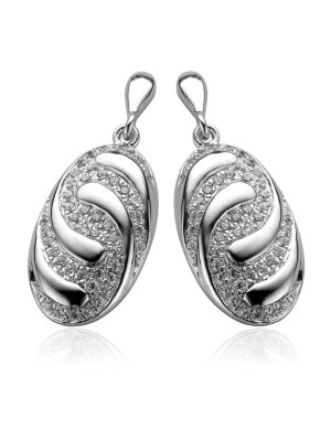 Argent Boucle d'oreille EAR-2083