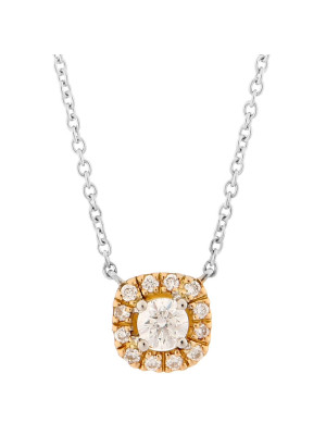 Gilda Bicolore 18C Collier avec pendentif KD-2027/1