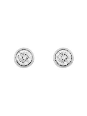 Alexandria Or blanc 18C Puce d'oreille OD-5329