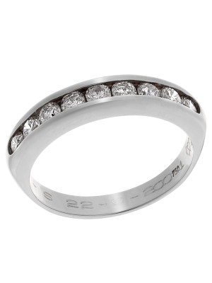 Or blanc 18C Bague RD-3003/1