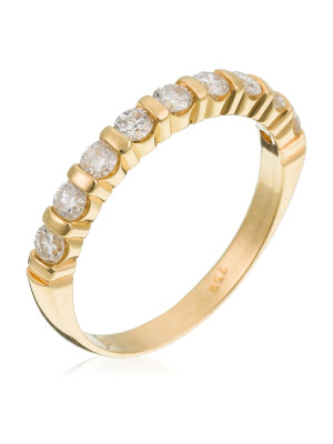 Or Jaune 18C Bague RD-3005