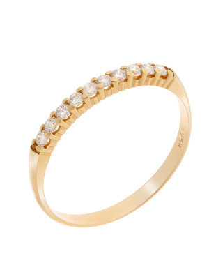 Or Jaune 18C Bague RD-3007