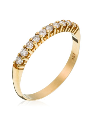 Or Jaune 18C Bague RD-3008