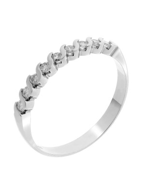 Or blanc 18C Bague RD-3011/1